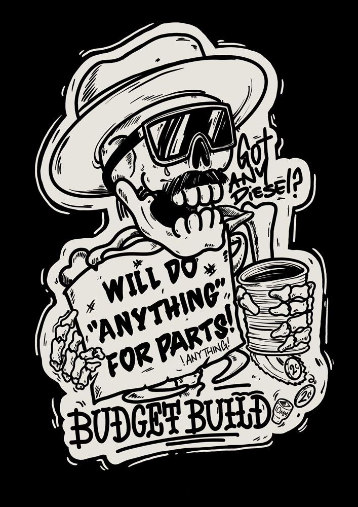 Budget Builds - Broke Builder Tee