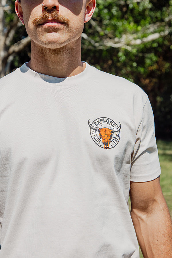 Bull Territory - Classic Tee - Bone