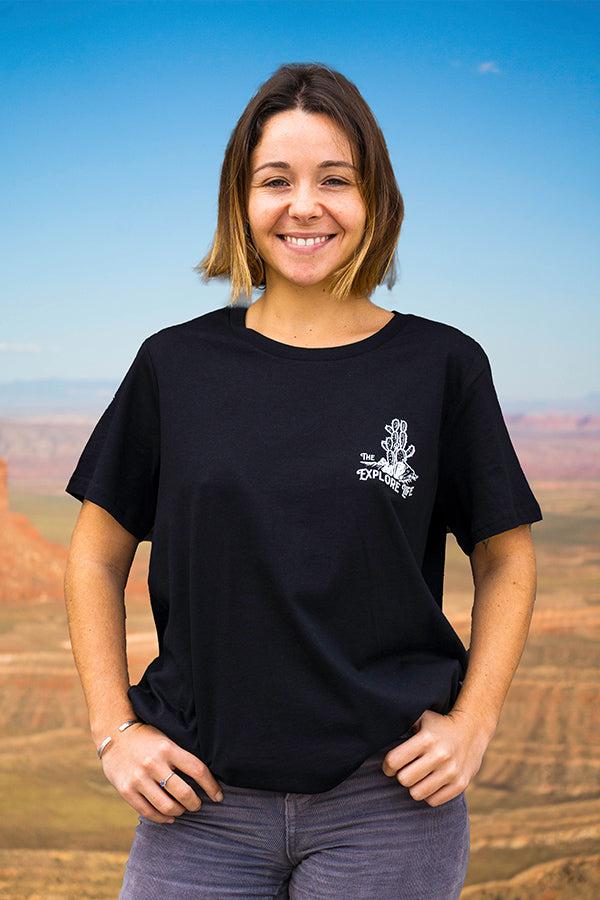 Womens Desert Explorer Tee - Black