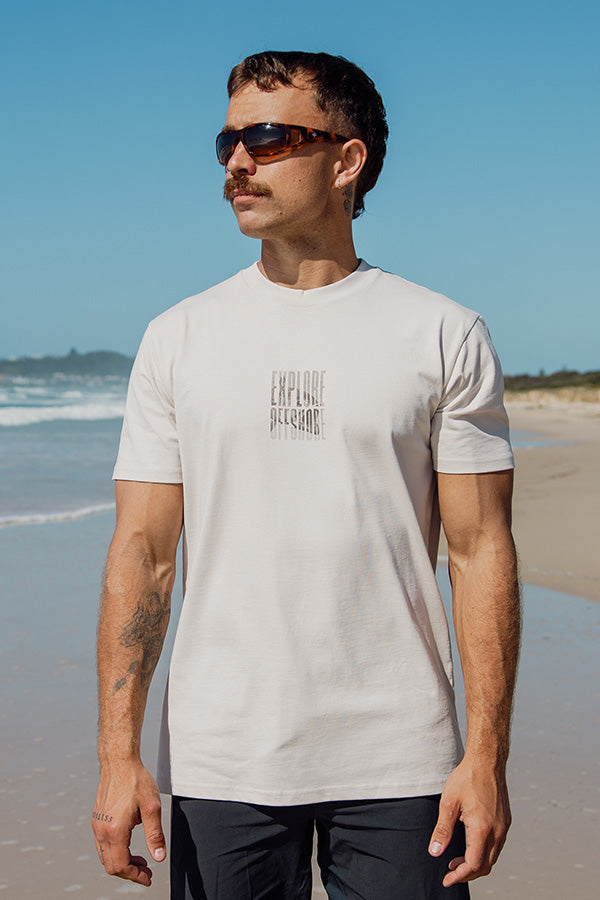 Drop Zone - Classic Tee - Bone