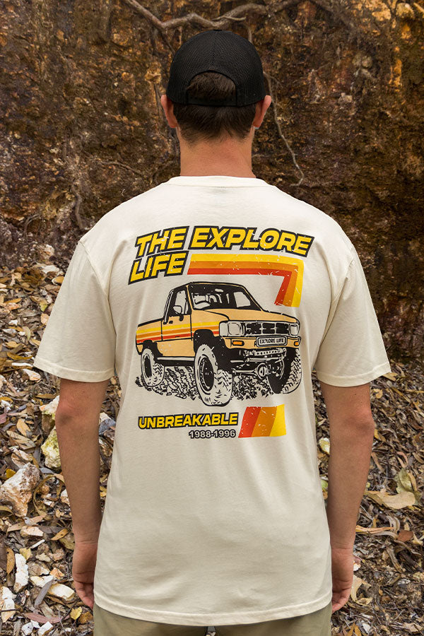 Unbreakable Hilux Tee - Ecru