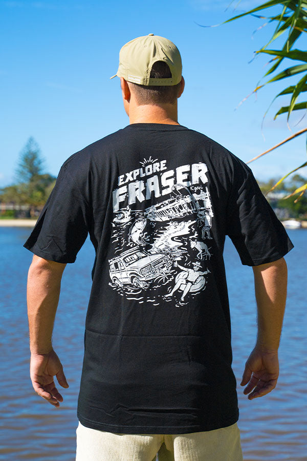 Cruisin Fraser Tee - Black