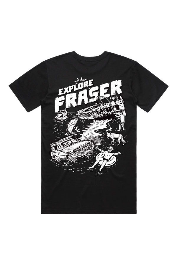 Cruisin Fraser Tee - Black