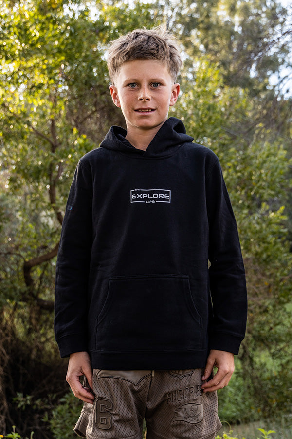Kids Signature Hoodie - Black