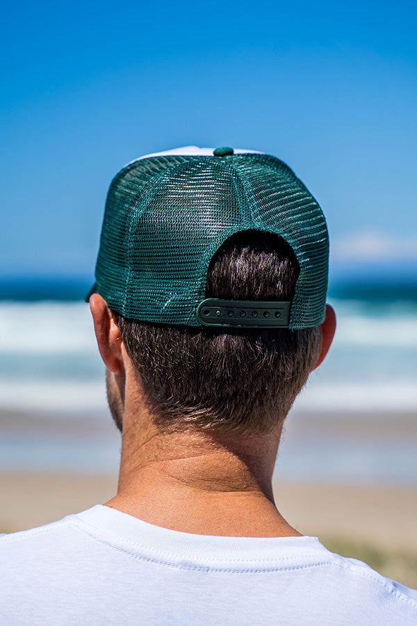 Explore Script Foam Trucker - Green