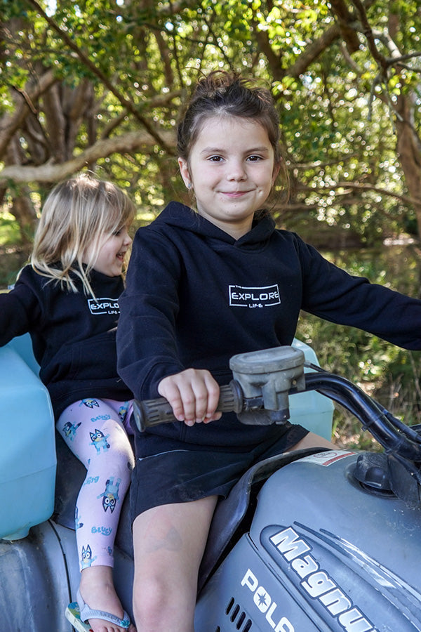 Kids Signature Hoodie - Black