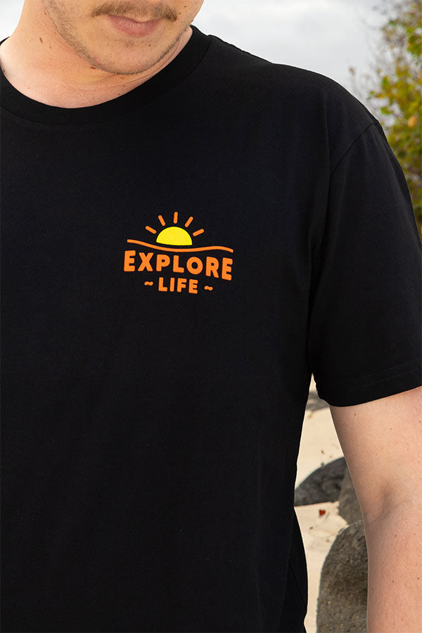 Explore Summer Tee - Black