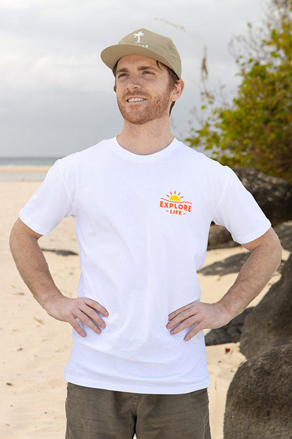 Explore Summer Tee - White