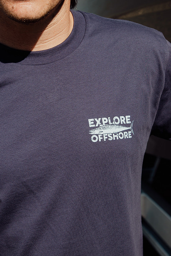 Mac Attack - Classic Tee - Midnight Blue