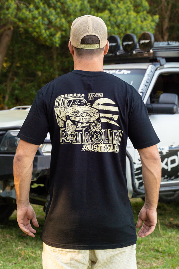 Patrolin Australia - Tee - Black