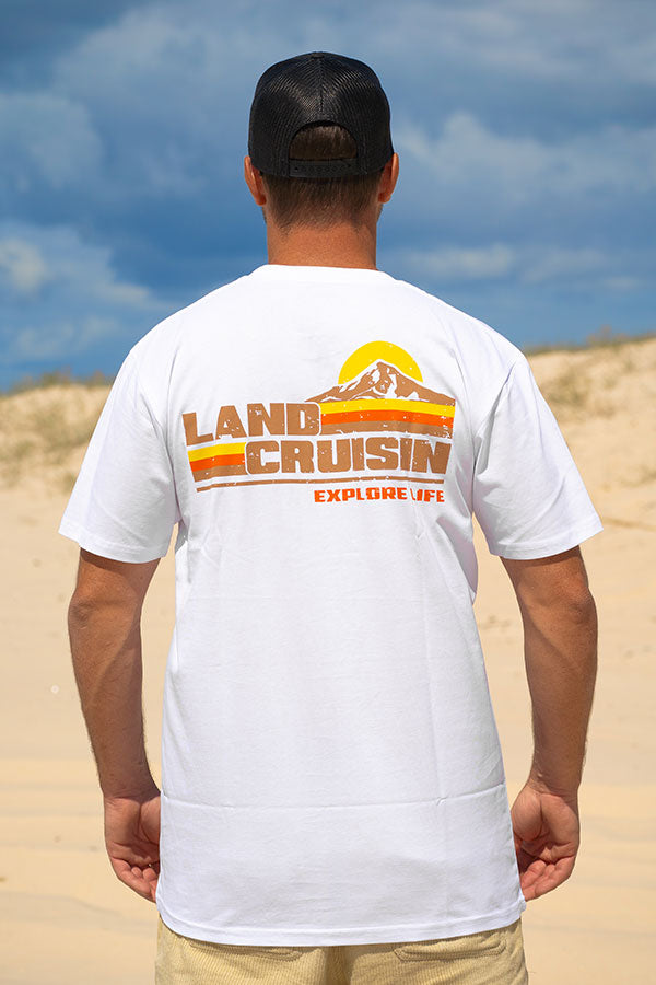Land Cruisin Tee - White