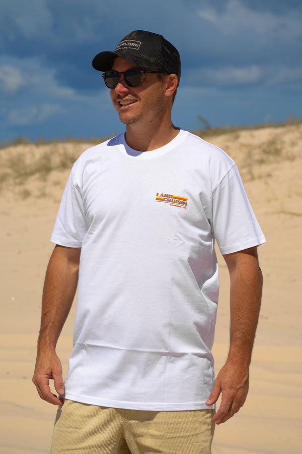 Land Cruisin Tee - White