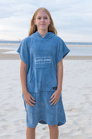 Explore Life Poncho - Size Youth 8-16 / Adult Small