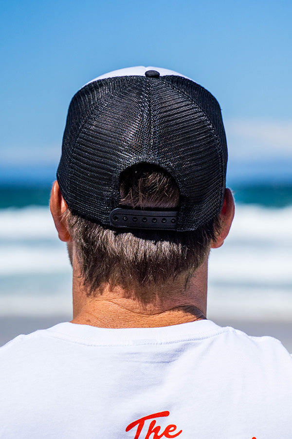 Explore Script Foam Trucker - Black