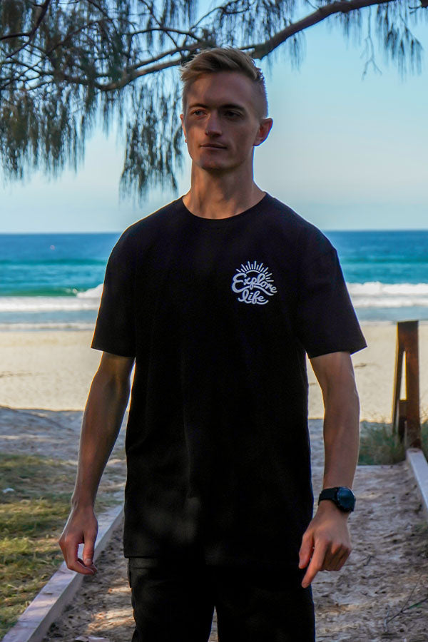 Sunny Days Tee - Black