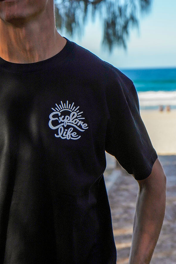 Sunny Days Tee - Black
