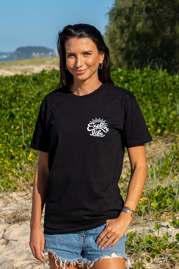Sunny Days Tee - Black