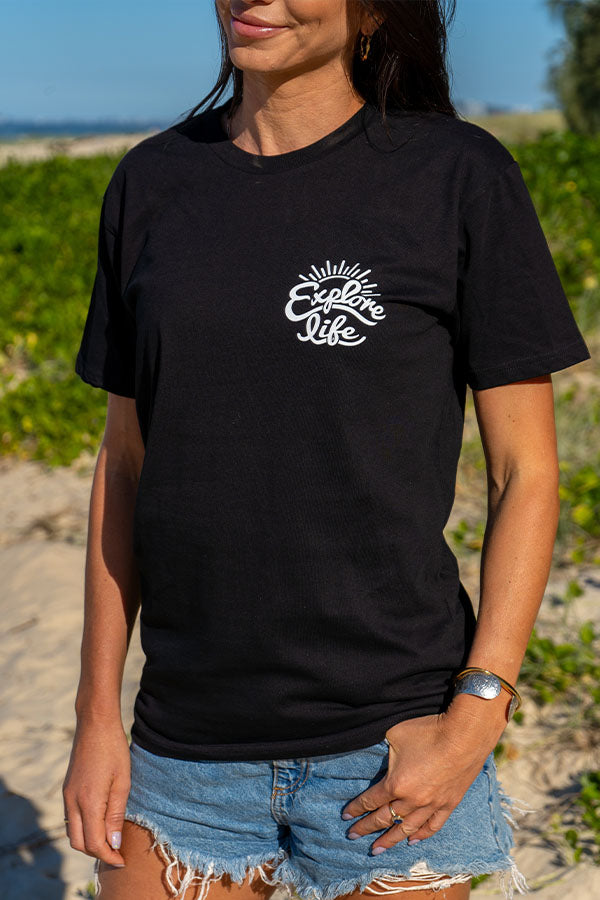Sunny Days Tee - Black