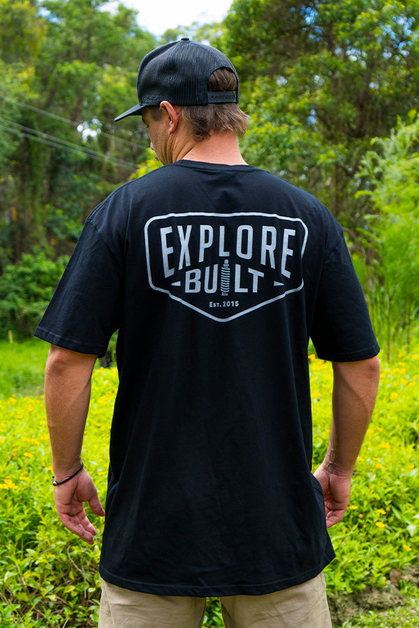 Explore Built Garage Tee - Black