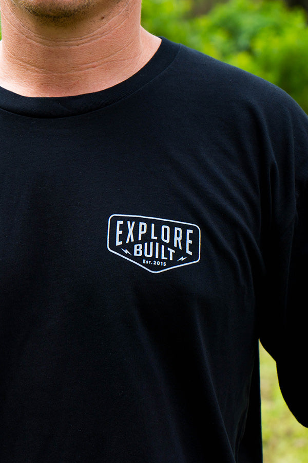 Explore Built Garage Tee - Black