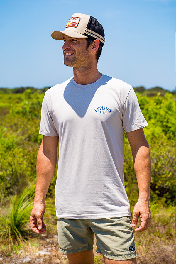 Mirror Mountain - Tee - Bone