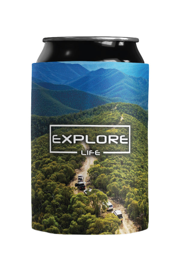 Explore Life - Mountain Stubby Cooler