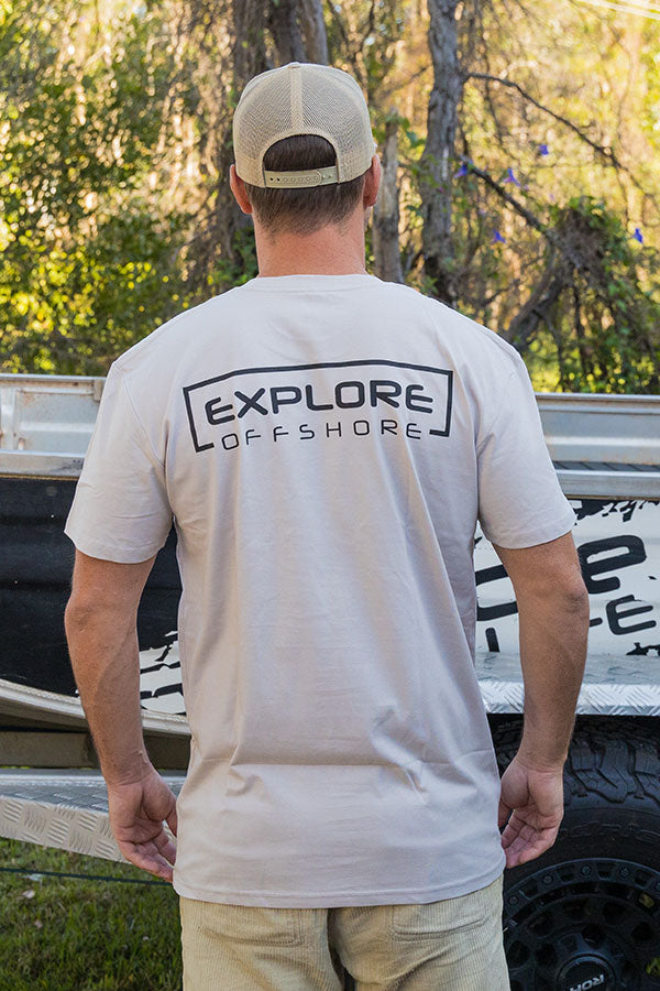 Explore Offshore Tee - Bone