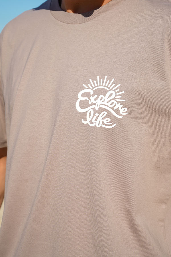 Sunny Days Tee - Mushroom