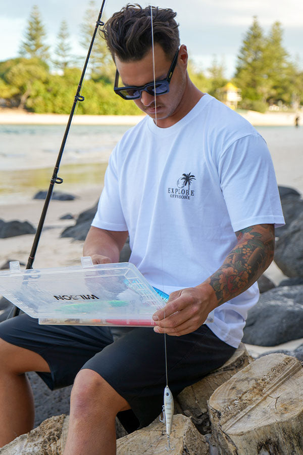 Island Life Tee - White