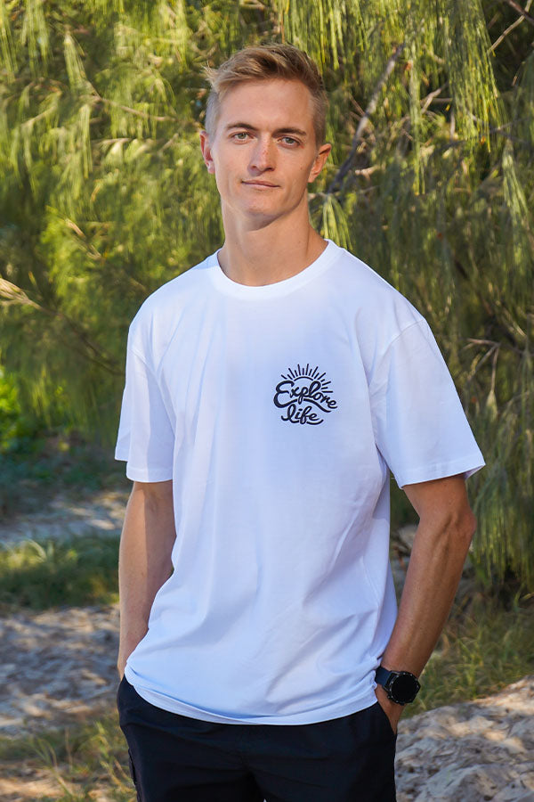 Sunny Days Tee - White
