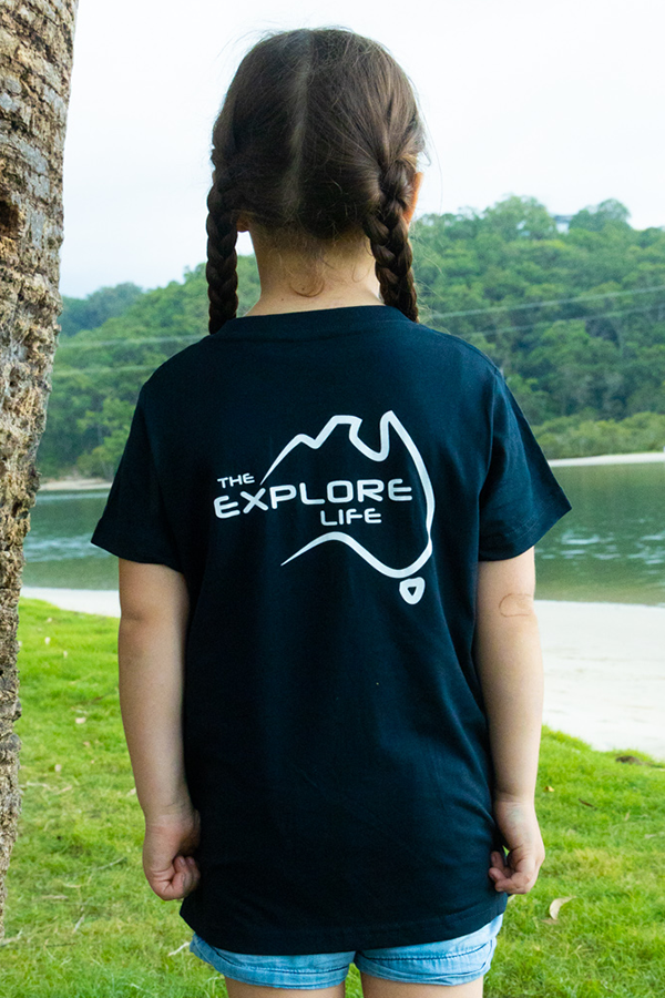 Kids / Youth Explore Life Tee - NAVY