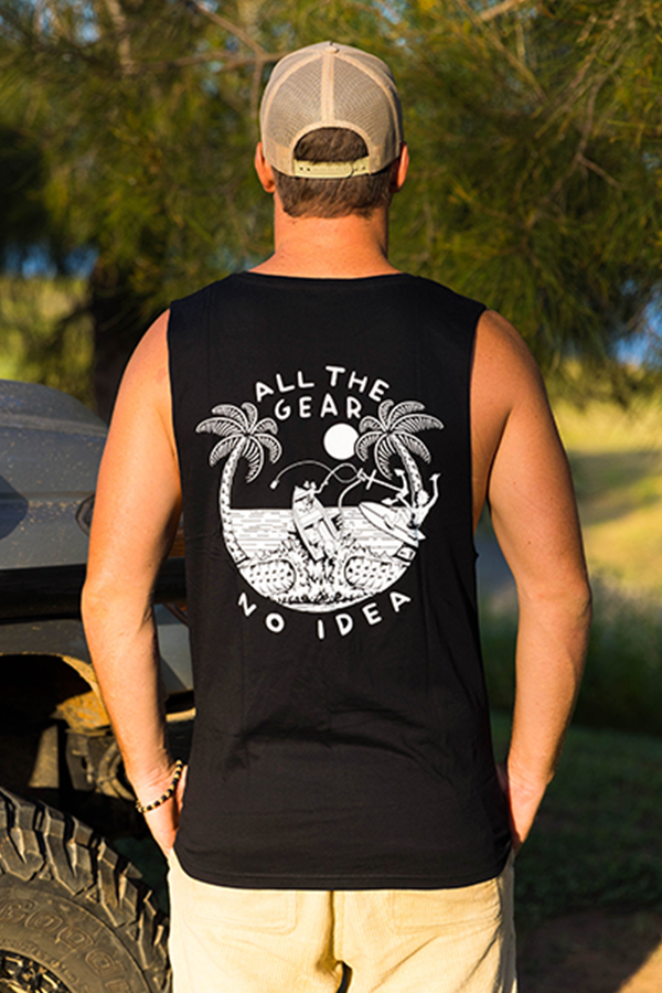 All the Gear, No Idea Tank - Black