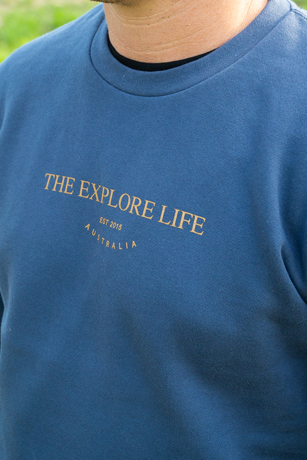 Lifestyle Crew - Petrol Blue