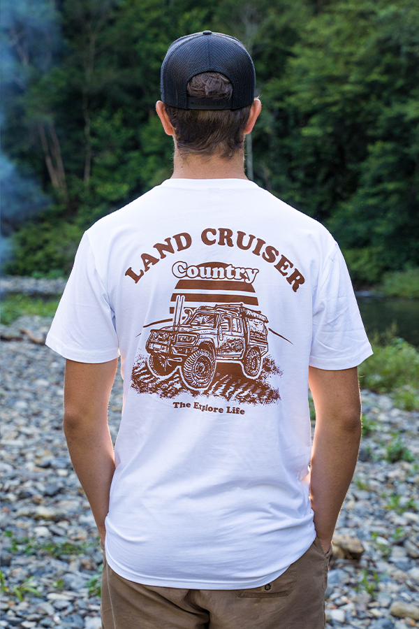 Land Cruiser Country - Tee - White