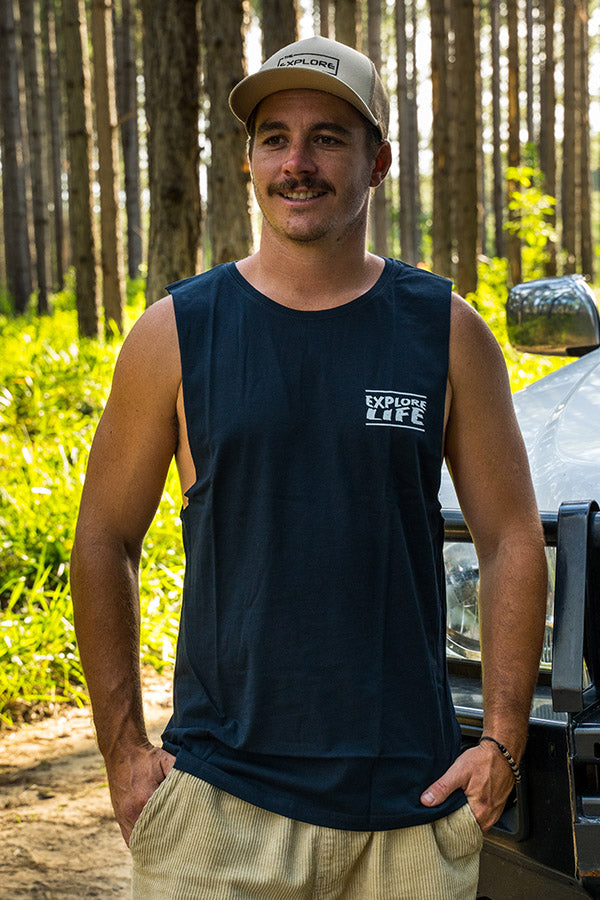 Get the Net Tank - Navy