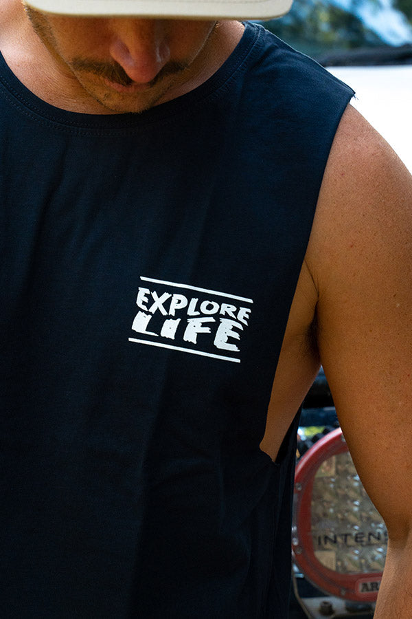 Get the Net Tank - Navy