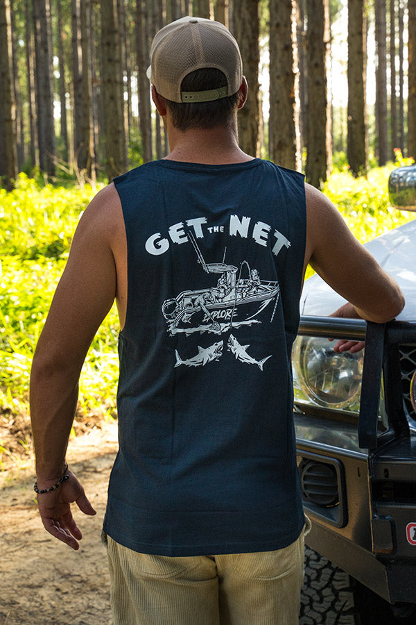 Get the Net Tank - Navy