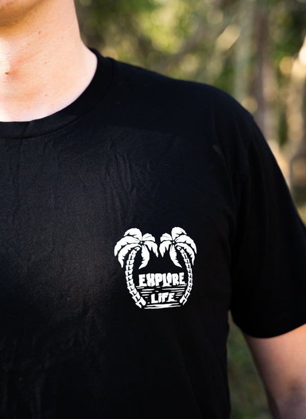 Home Is Where You Park It (Rooftop Living) - Tee - Black