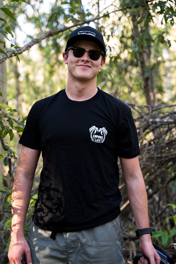 Home Is Where You Park It (Rooftop Living) - Tee - Black