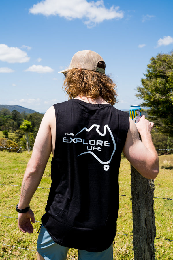 Explore Life Signature Tank - Black