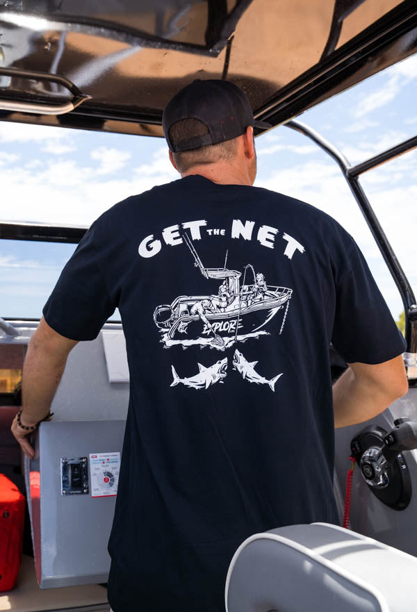 Get the Net Tee - Navy