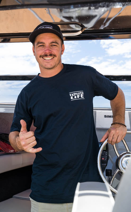 Get the Net Tee - Navy