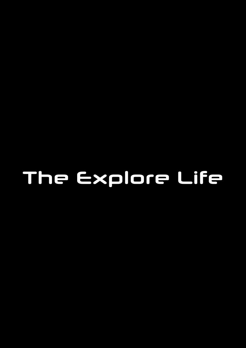 The Explore Life Windscreen Vinyl Sticker (88 x 6cm) - Pink