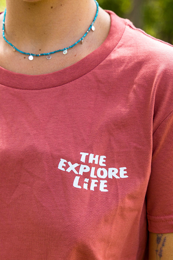 Womens - Home Is Where You Park It (Caravan Living) - Tee - Coral