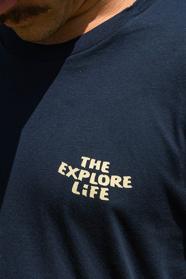 Home Is Where You Park It (Caravan Living) - Tee - Navy