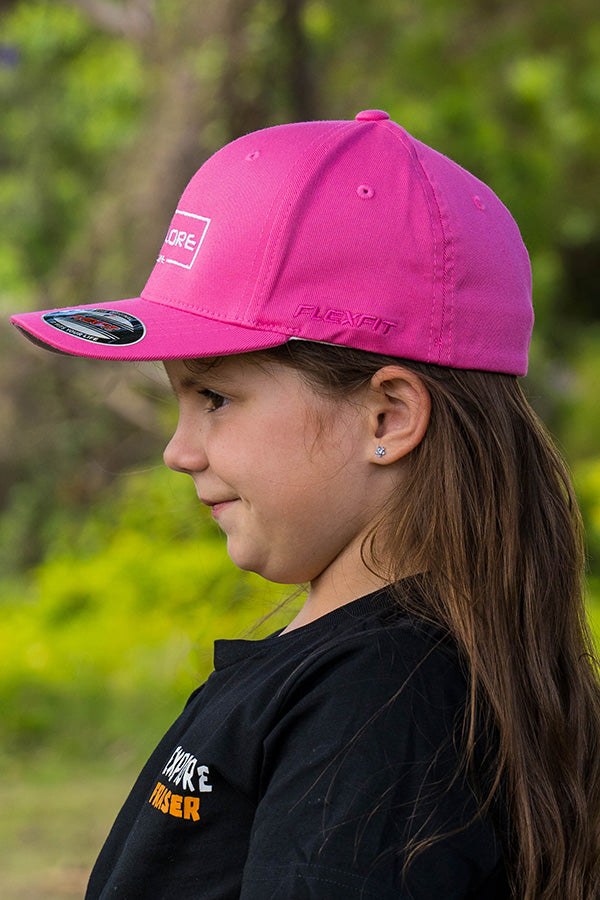 Explore KIDS Lifestyle Hat - Dark Pink