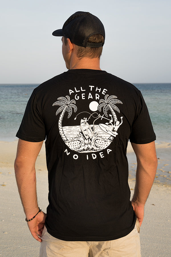 All The Gear, No Idea Tee - Black