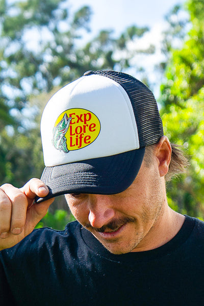 Explore Barra Pro Foam Trucker - Black – The Explore Life