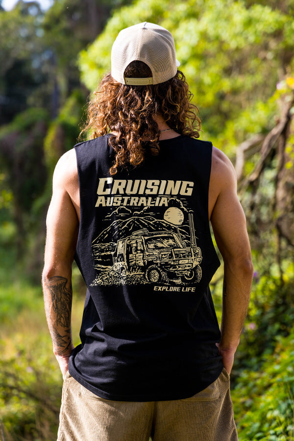 Cruising Australia Tank - Black