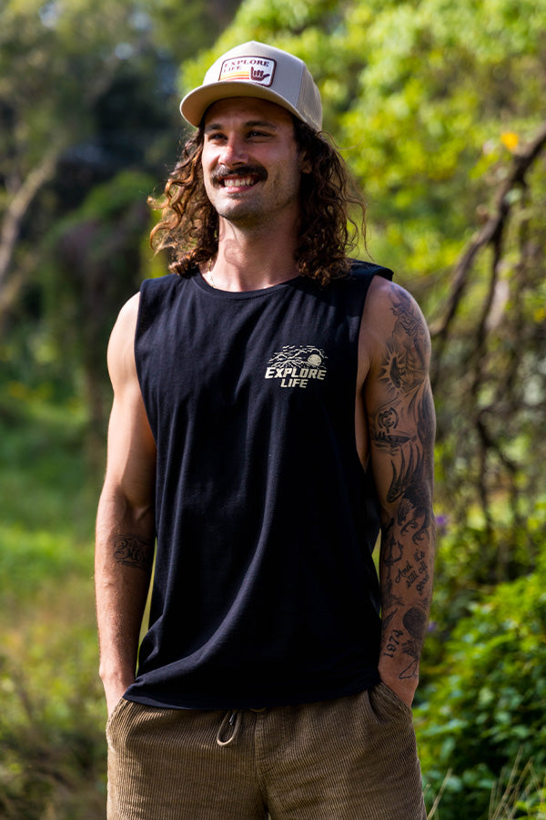 Cruising Australia Tank - Black